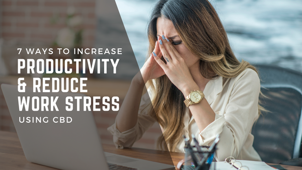 The Best 7 Ways to Increase Productivity and Reduce Work Stress With CBD