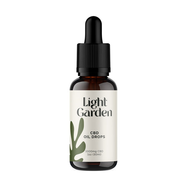 Premium CBD Oil Drops (1000mg) - Natural