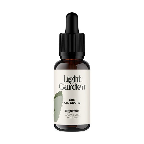 Premium CBD Oil Drops (1000mg) - Peppermint