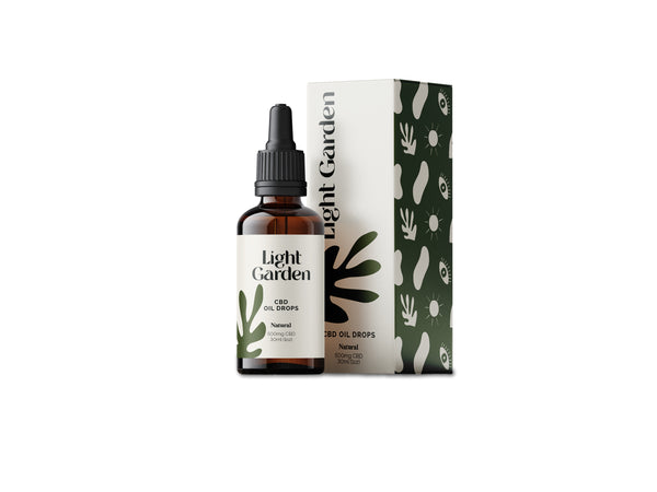 Premium CBD Oil Drops (1000mg) - Natural